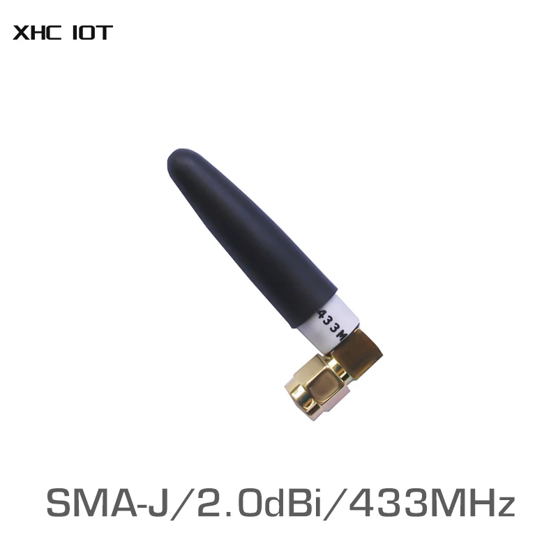 4 шт./лот Wi-Fi uhf штыревая антенна всенаправленная 433 МГц XHCIOT TX433-JW-5 2.0dBi SMA Мужской Omni антенна для Связь