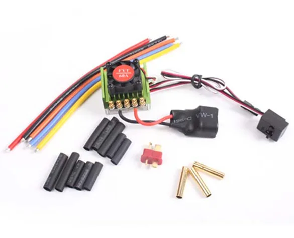 

Brushless ESC-FVT_WOLF60A(2-3S) Sensitive/No Sensitive 1/10