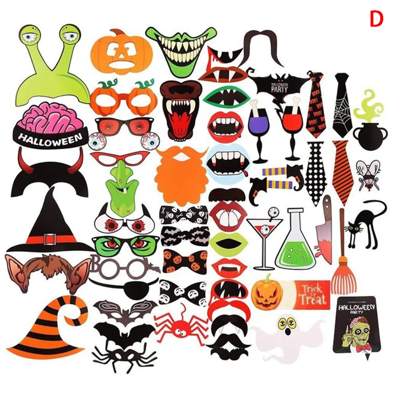 

Halloween Mexican Fiesta Photo Booth Props Cinco De Mayo Party Decoration Birthday Party Eve Party Decorations Supplies