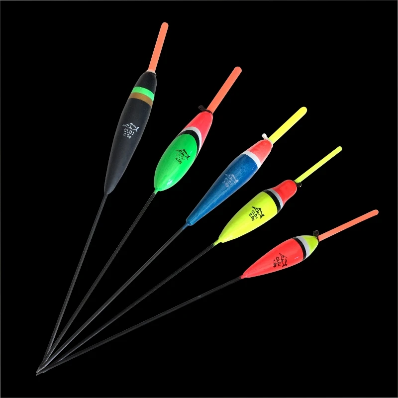 Fishing Floats Set 10Pcs/Lot Bobber Light Stick Fluctuate Mix Size Color Float Buoy For Accessories | Спорт и развлечения