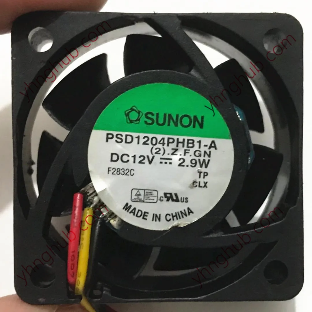 SUNON PSD1204PHB1-A (2).Z.F.GN DC 12 В 2 9 Вт 40x40x15 мм 3-проводной Вентилятор охлаждения сервера |