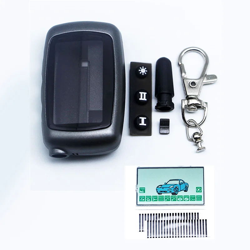 Гибкий кабель для ЖК дисплея A9 + чехол брелка Starline пульт дистанционного