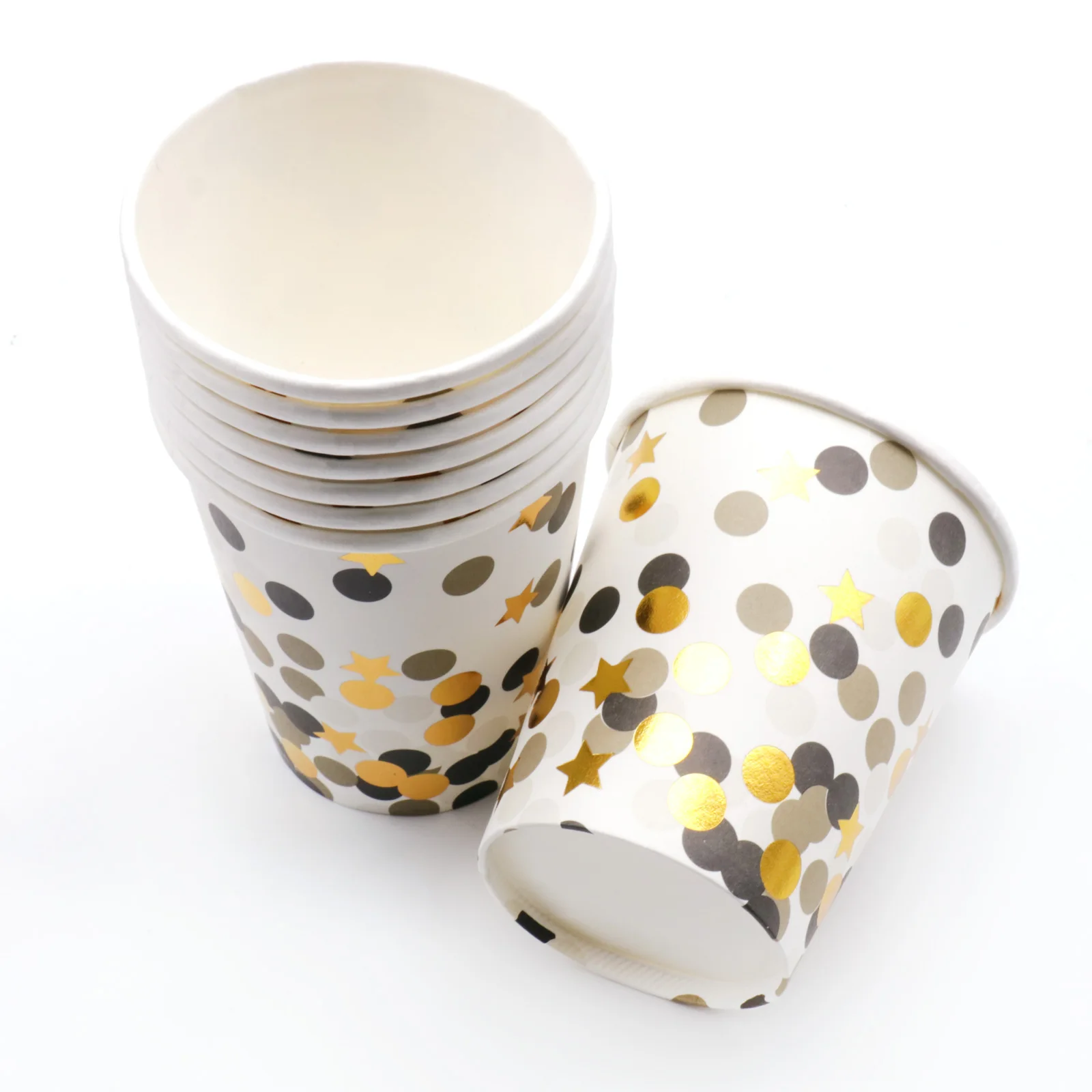 Бумажная фольга розового/синего цвета для детского дня рождения|Одноразовая