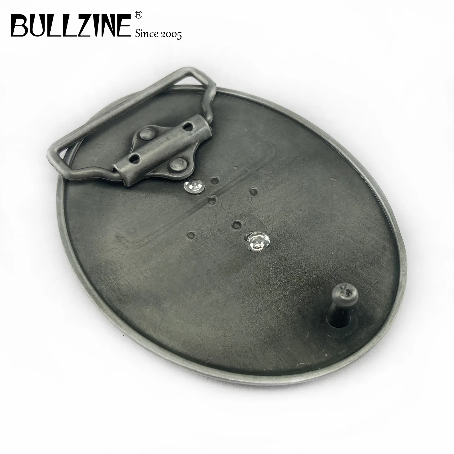 В Bullzine пистолет пряжки ремня с оловянной отделкой FP 03059 подходит для детей на