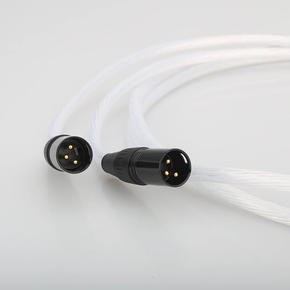 Кабель Audiocrast A27 Hifi XLR Hi end pure silver Plated 5N OCC Cable 2 Male to Female cable Balance line|Кабели VGA| |