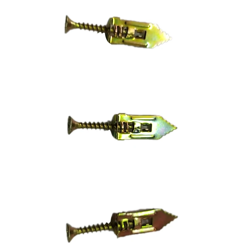 ABSF 100 шт. металлический анкерный болт гипсокартон расширительный полый настенный