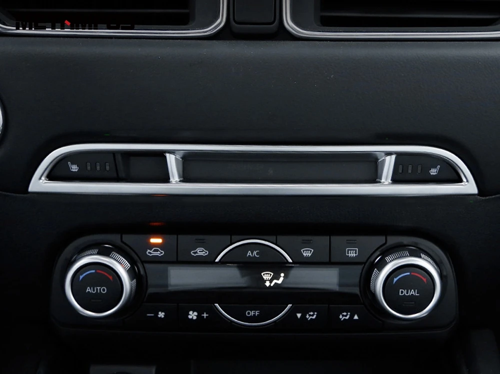 Для Mazda CX5 CX 5 KF CX8 8 2017 2018 матовый переключатель с подогревом накладка декоративная
