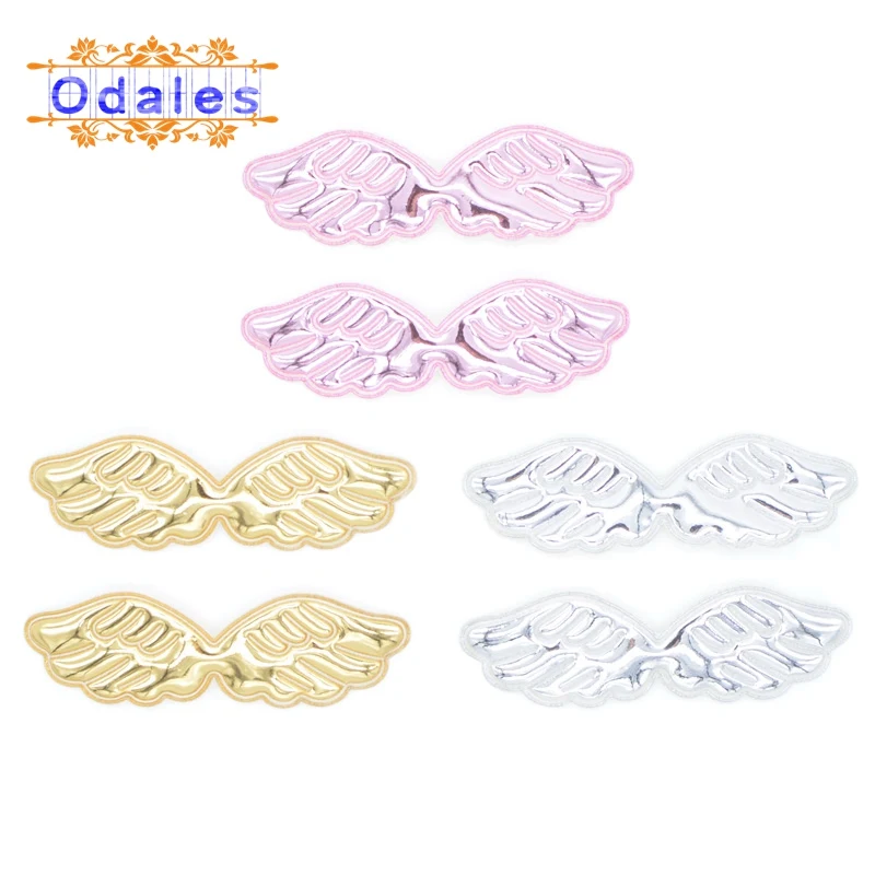 36 шт. смешанный Блестящий Форма Крыло ангела с аппликацией для детей &quotсделай