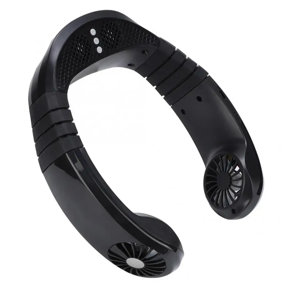 

Air Conditioner USB Charging Bluetooth Portable Sports Hands-free Neck Hanging Music Sound Fan Air Conditioning for Home