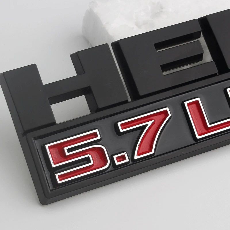 2X HEMI 5 7 литровые Эмблемы 3D Боковая дверь крыло отделка значок пластина наклейка