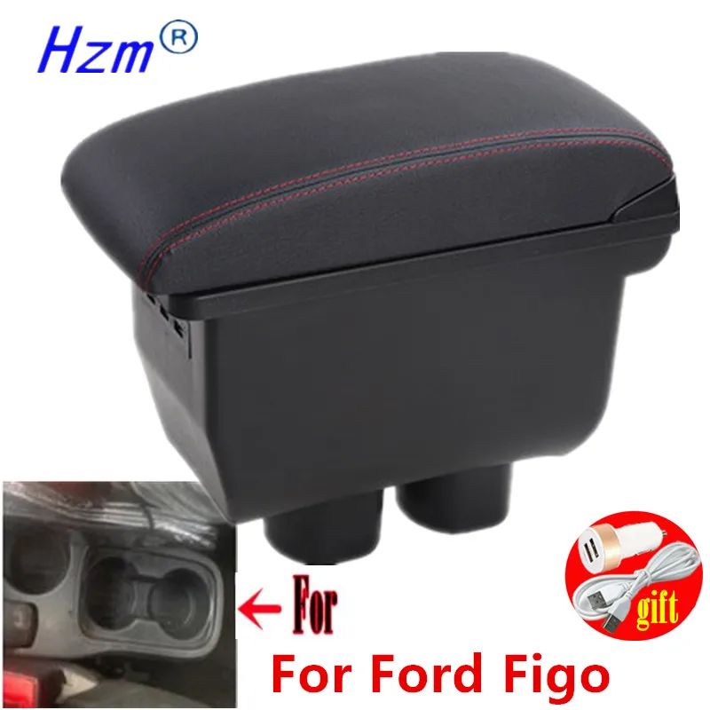 Подлокотник для Ford Figo детали салона Модернизированная коробка хранения деталей