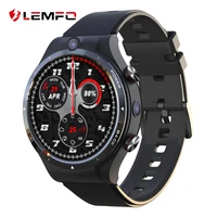 lemfo lem15 smart watch android men smart watch 4gb 128gb 900mah power bank dual camera smartwatch 2021 4g gps wifi sport watch