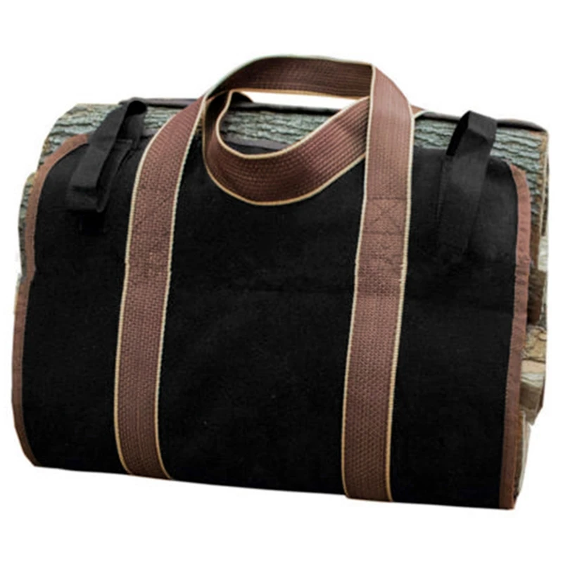 Logging Tool Bag Large-Capacity Firewood Storage Canvas Wear-Resistant | Автомобили и мотоциклы