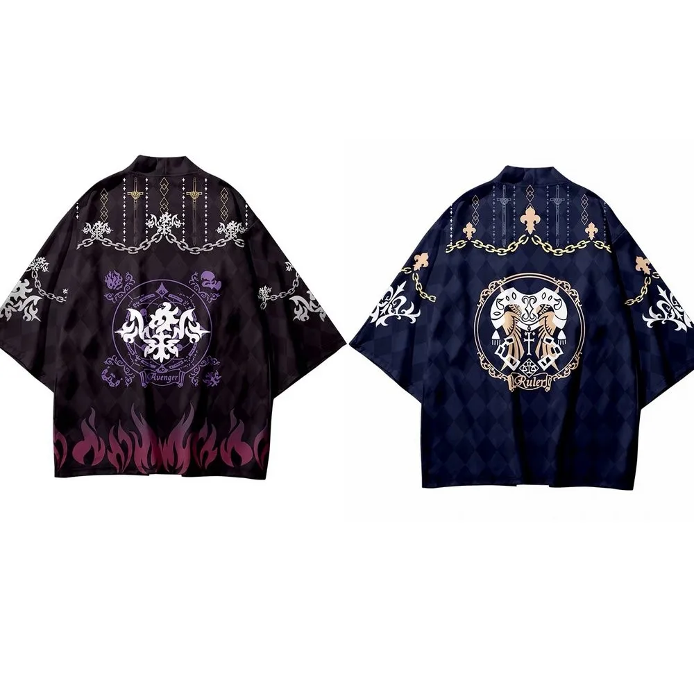 Кимоно женское летнее традиционное в японском стиле Аниме