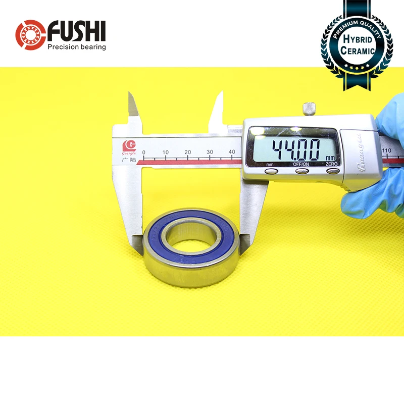 60/22 Hybrid Ceramic Bearing 22*44*12 mm 1PC Race Bike Front Rear Wheel 60 22 2RS LUU Hybrids Si3N4 Ball Bearings 60/22RS |