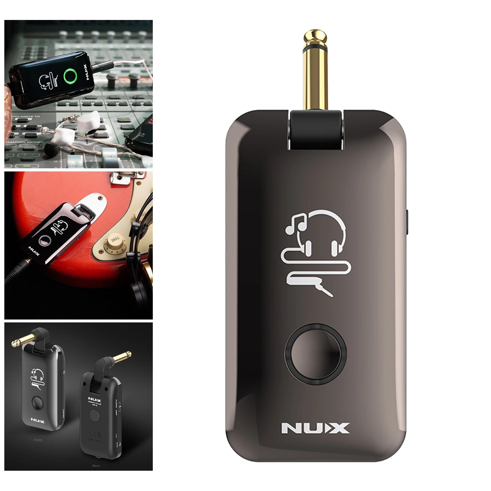 NUX Mighty Plug MP-2 гитарный бас-усилитель для моделирования наушников усилитель