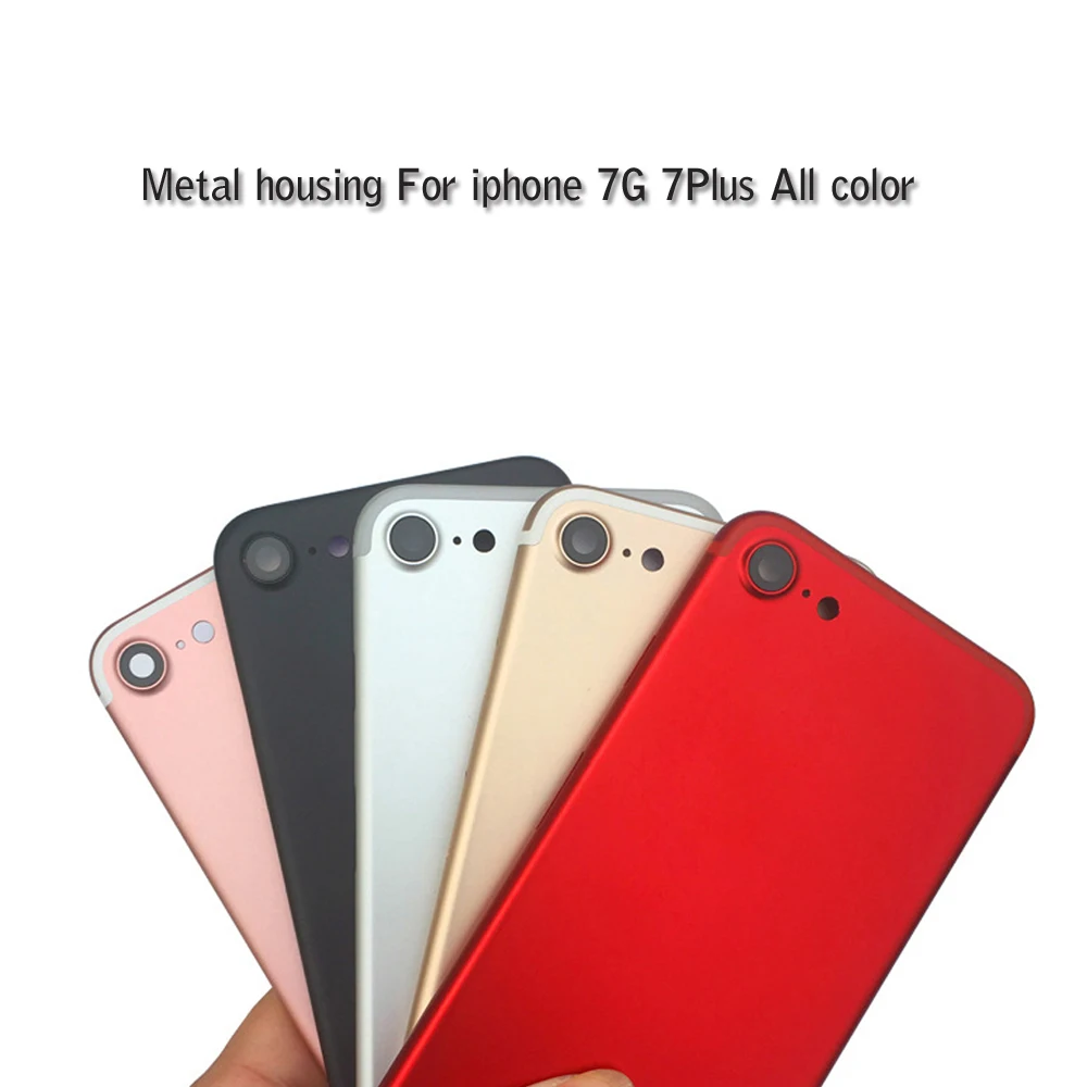 10 шт. Новая Металлическая Задняя средняя рамка Корпус Полный в сборе крышка