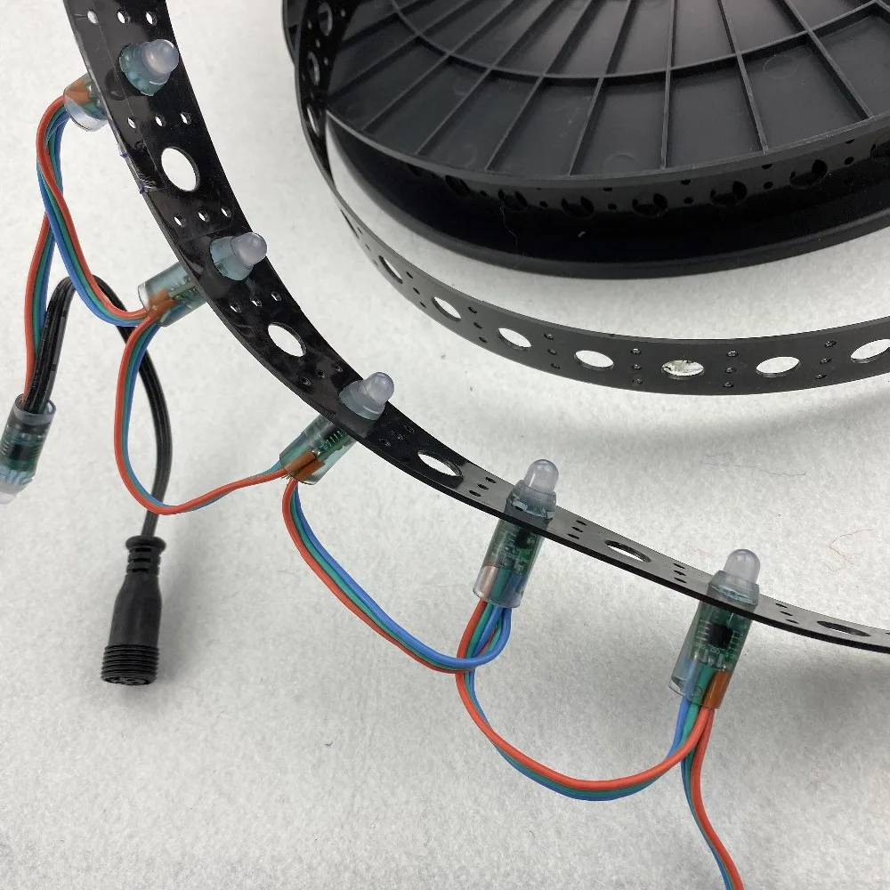 Монтажная лента ETOP MegaTree для 12 мм RGB пикселей/RGB тупых пикселей 2000 отверстий 50