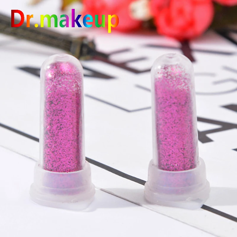 Dr. makeup ногтей Русалка Блеск порошок хлопья блестящие 3D красочные блестки лак