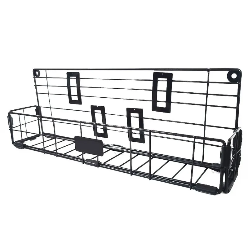 

Foldable Wall Mounted Kitchen Bracket Storage Rack Iron Spice Jar Rack Cabinet Shelf Kitchen Organizer Kitchen Accessories