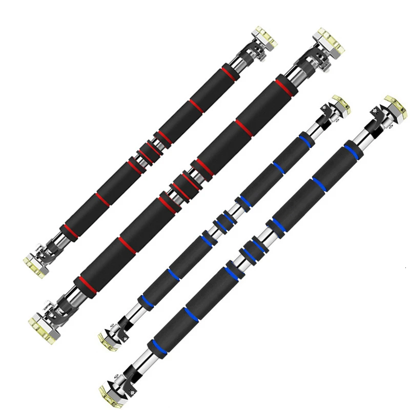 

Professional Door Horizontal Bar Steel Adjustable Home Gym Workout Chin Push Up Pull Up Training Bar Sport Fitness Equipment