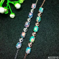 kjjeaxcmy fine jewelry 925 sterling silver inlaid opal luxury womans new hand bracelet support test
