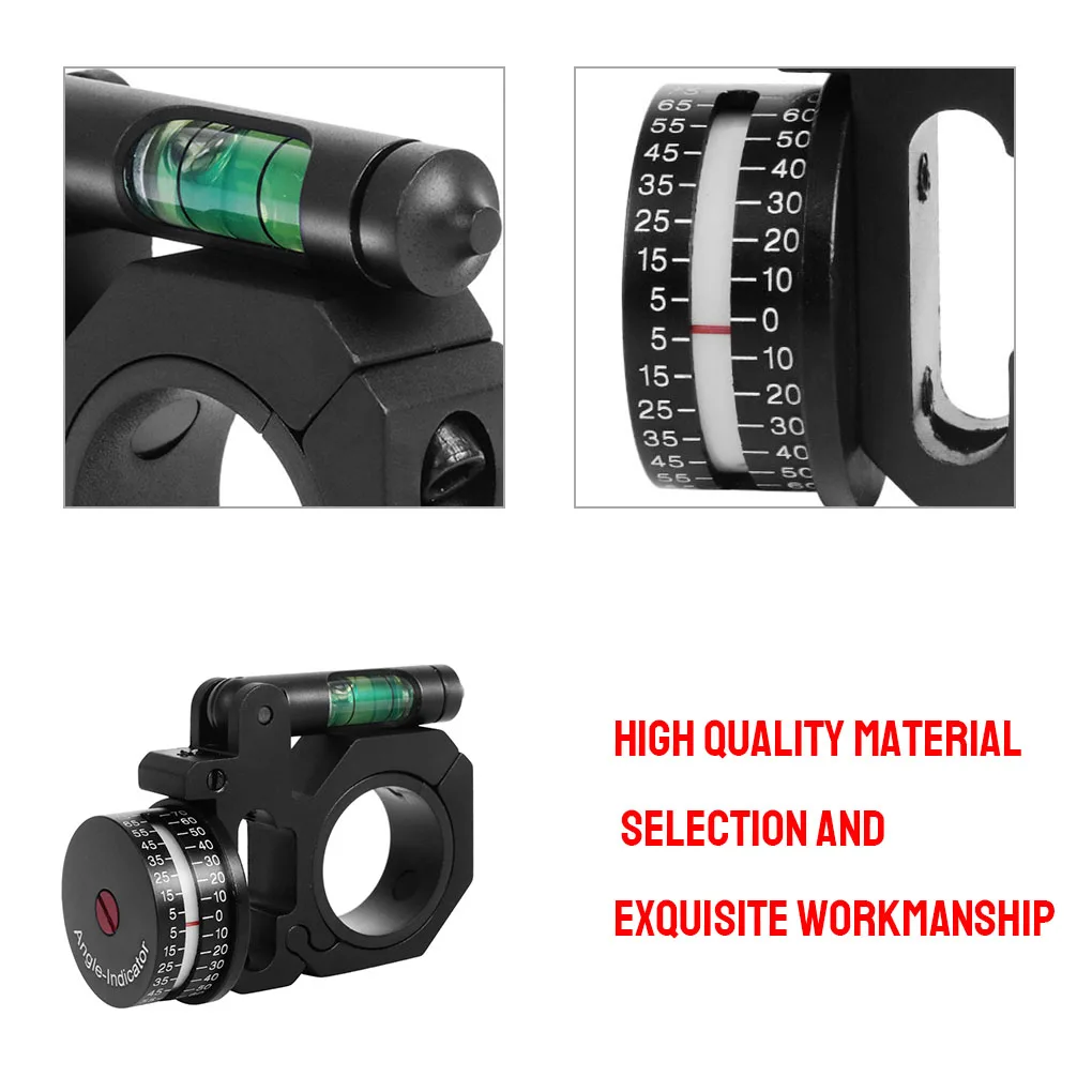 Охотничий прицел с пузырьковым уровнем 25 4/30 мм регулируемый уровень для