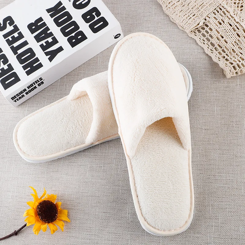 

Five-star hotel, homestay, aviation beauty salon, home, outdoor travel, coral wool, non-disposable slippers