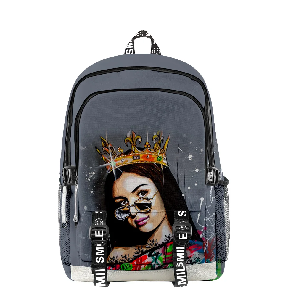 

2021 Hot Sale Eva Queen Men Women Backpack Oxford School Bag Fashion Style Teenager Girl Child Bag Travel Backpack