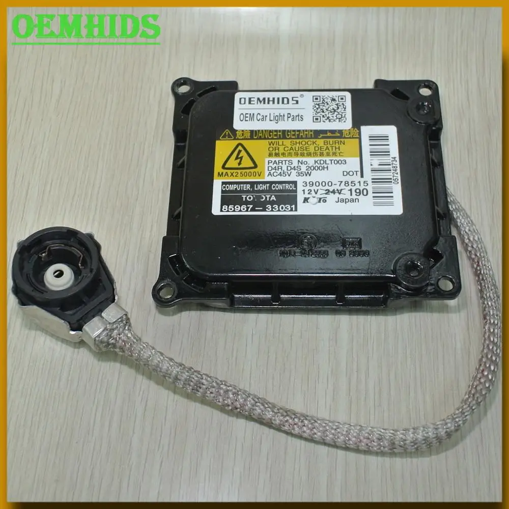 OEM D4S балласт 1 шт. оригинальный OEMHIDS использованный KDLT003 39000 78515 280 см Модуль блока
