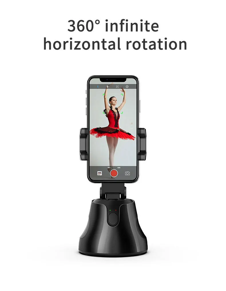 Gimbal Stabilizer Handheld Pocket-Sized Smart Shooting Holder Steady 360 Degree Rotation Auto phone stand for Video Photo