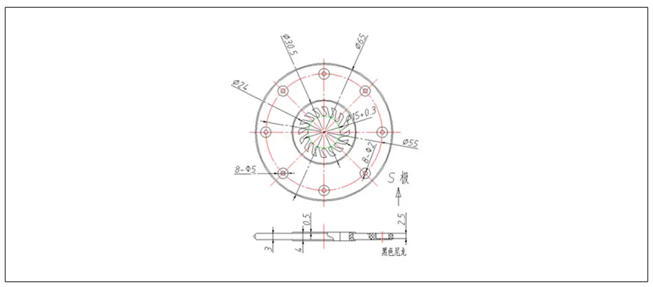 PAS датчик помощи педалям BZ-4(8) BZ4(8) BZ 4(8) Магнит легко установить