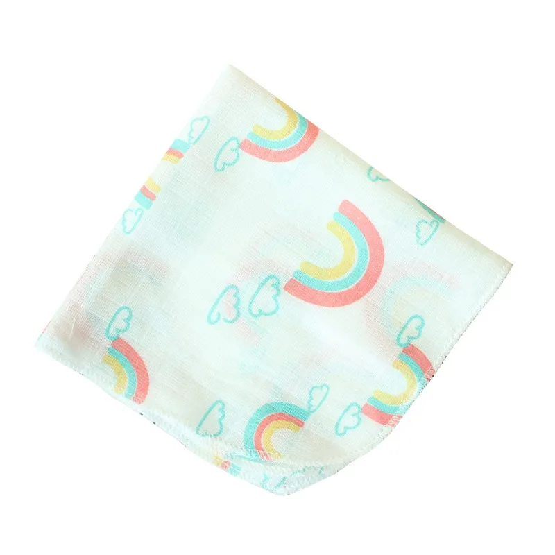 1 или 5 шт. 30*30 см детские нагрудники для младенцев хлопковые аксессуары мягкие с