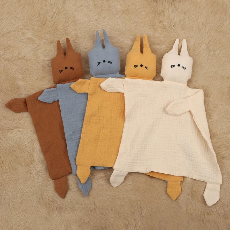 

Baby Towel Infant Soothe Appease Towel Soft Comforting Toy Towel Cute Cat Appease Baby Sleep Toy