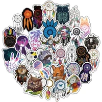 103057pcs colorful dreamcatcher stickers diy motorcycle luggage skateboard cool stickers decals classic toy for kids gift