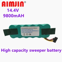 14 4v sweeper battery 9800mah rechargeable lithium battery sweeping robot spare batteries ni mh for vacuum cleaner accessory