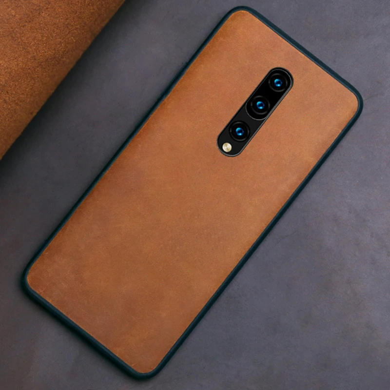 Чехол для телефона из натуральной кожи Oneplus 8 7 7T Pro 6 6T чехол-накладка воловьей В