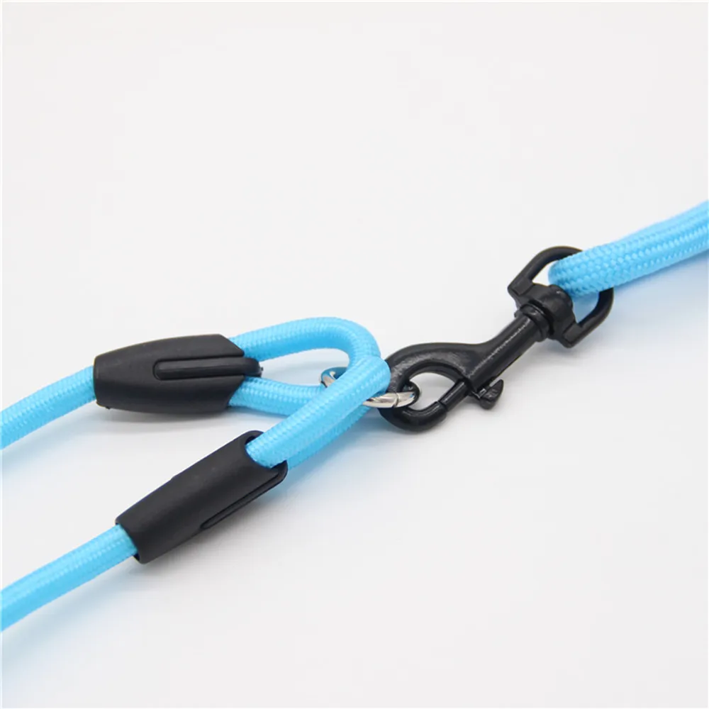 Нейлоновый двойной поводок для собак не спутывается Поводок и кошек бега или