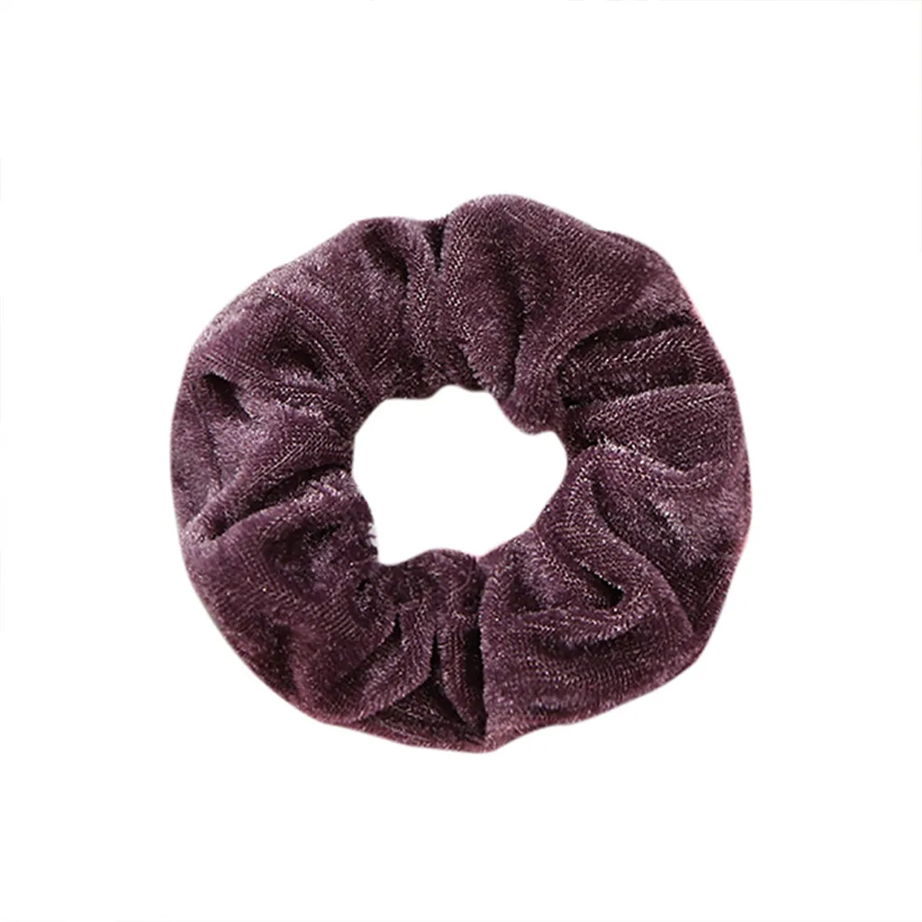 1 шт. Velluto Scrunchies Fasce Accessori Per Capelli Donne Ragazze Capelli Elastici Cravatta In Gomma anello corda per cape