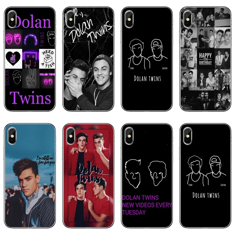 Модный чехол для телефона Dolan Twins iPhone XR X XS Max 8 7 6s 6 plus SE 5s 5c 5 iPod Touch | Мобильные
