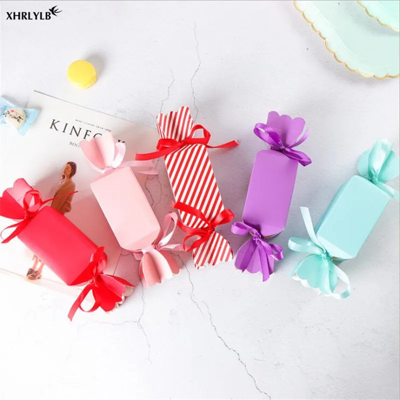 XHRLYLB 5pc Creative Candy Styling Box Wedding Decoration Gift Packing Children Birthday Party Supplies.7z | Дом и сад