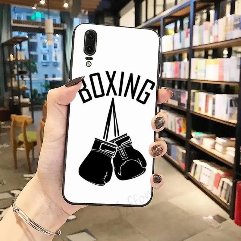 

Strong Boxing Gloves high quality Phone Case For Huawei honor Mate P 10 20 30 40 Pro 10i 9 10 20 8 x Lite