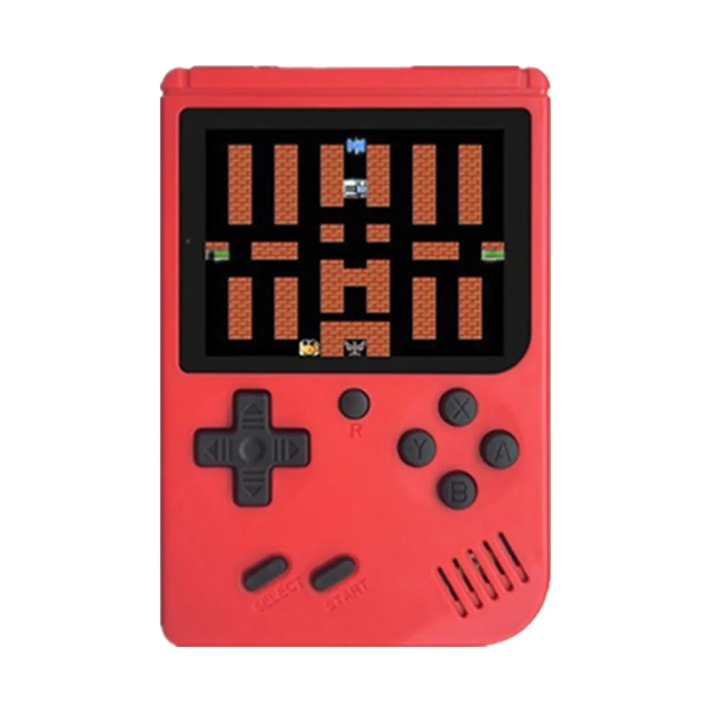 Red Мини Портативная Ретро портативная игра 8 бит 168 игры дети мальчик ностальгические плееры видео игровая консоль для ребенка Ностальгический плеер - Цвет: Red