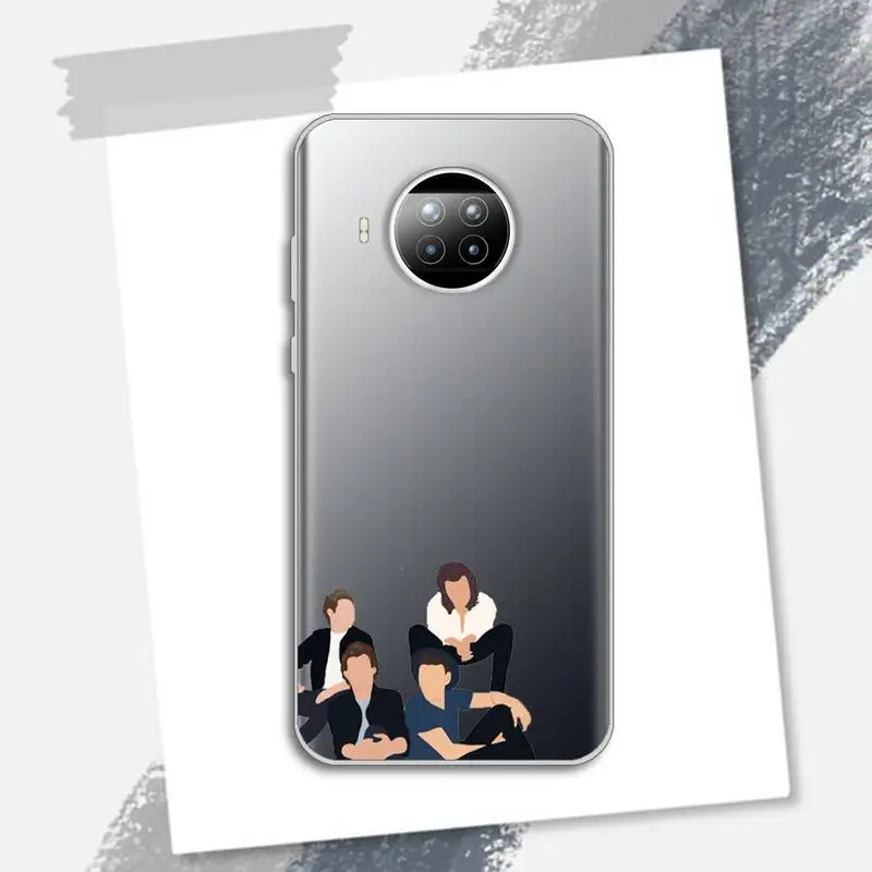 

One Direction Louis Tomlinson Phone Case Transparent for Xiaomi Redmi note 10 t 8 9 pro lite 11