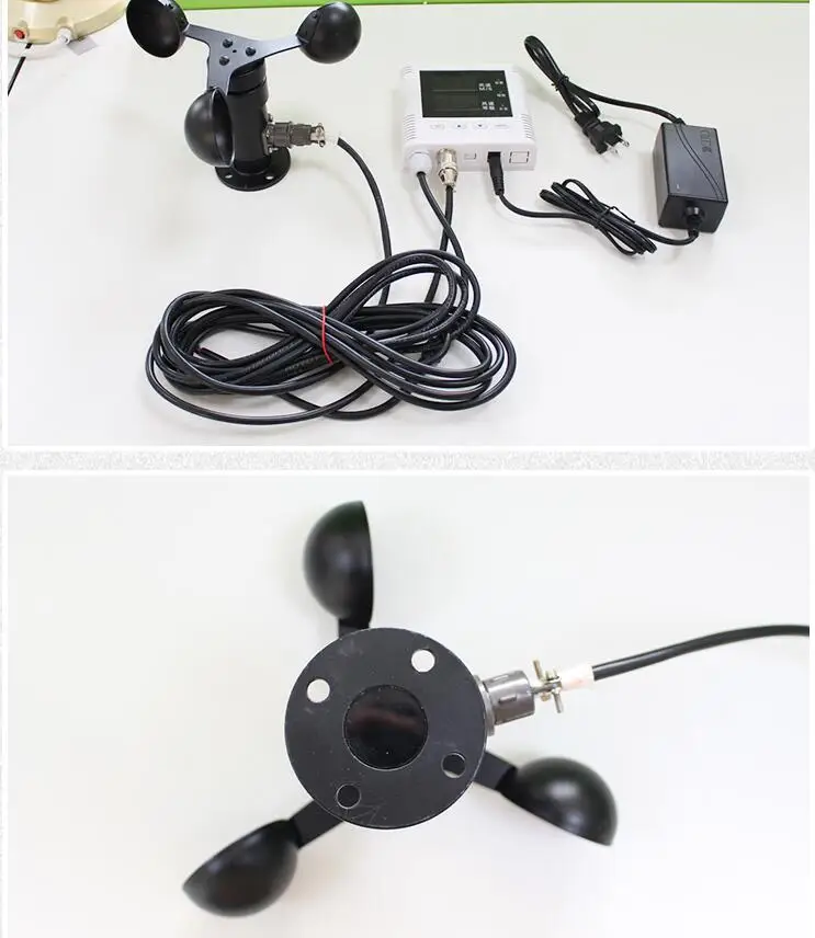 RS485 Tower Crane Wind Alarm Device Controller Meter Sensor Anemometer Display Engineering | Инструменты