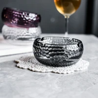glass ashtray hammer texture home commercial desktea tablehotelrestaurantbar game hall gifts for promotion birthdays moving