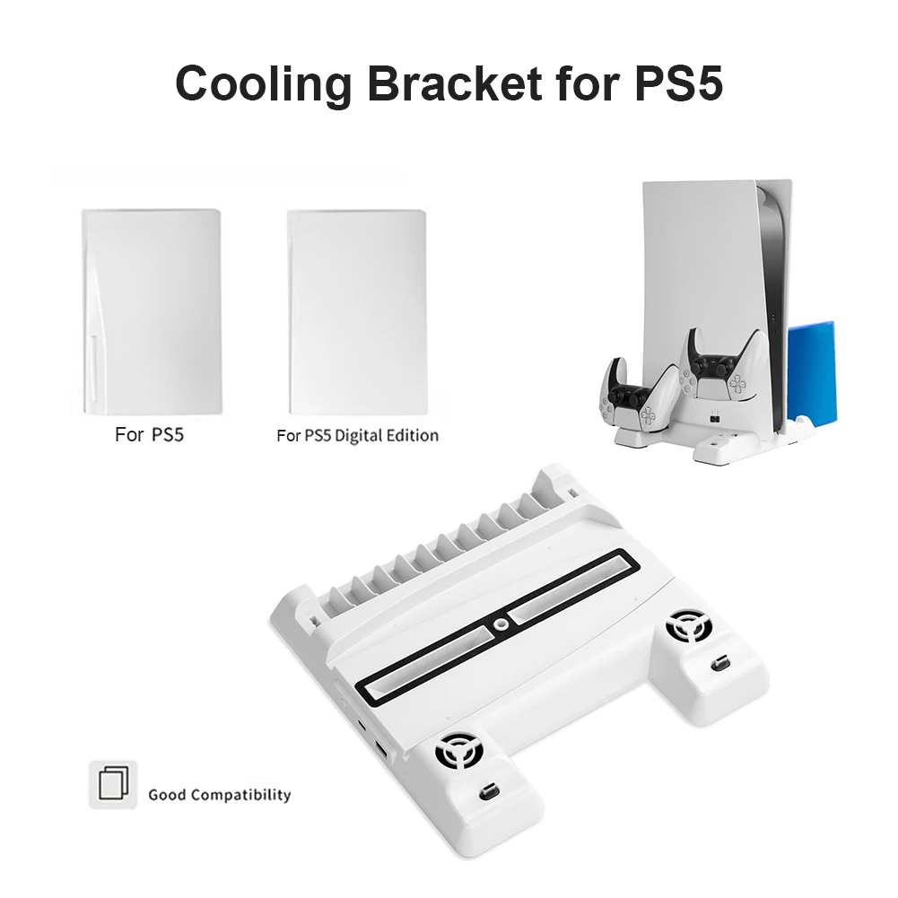 

Вертикальный вентилятор охлаждения для игровой консоли Sony PS5