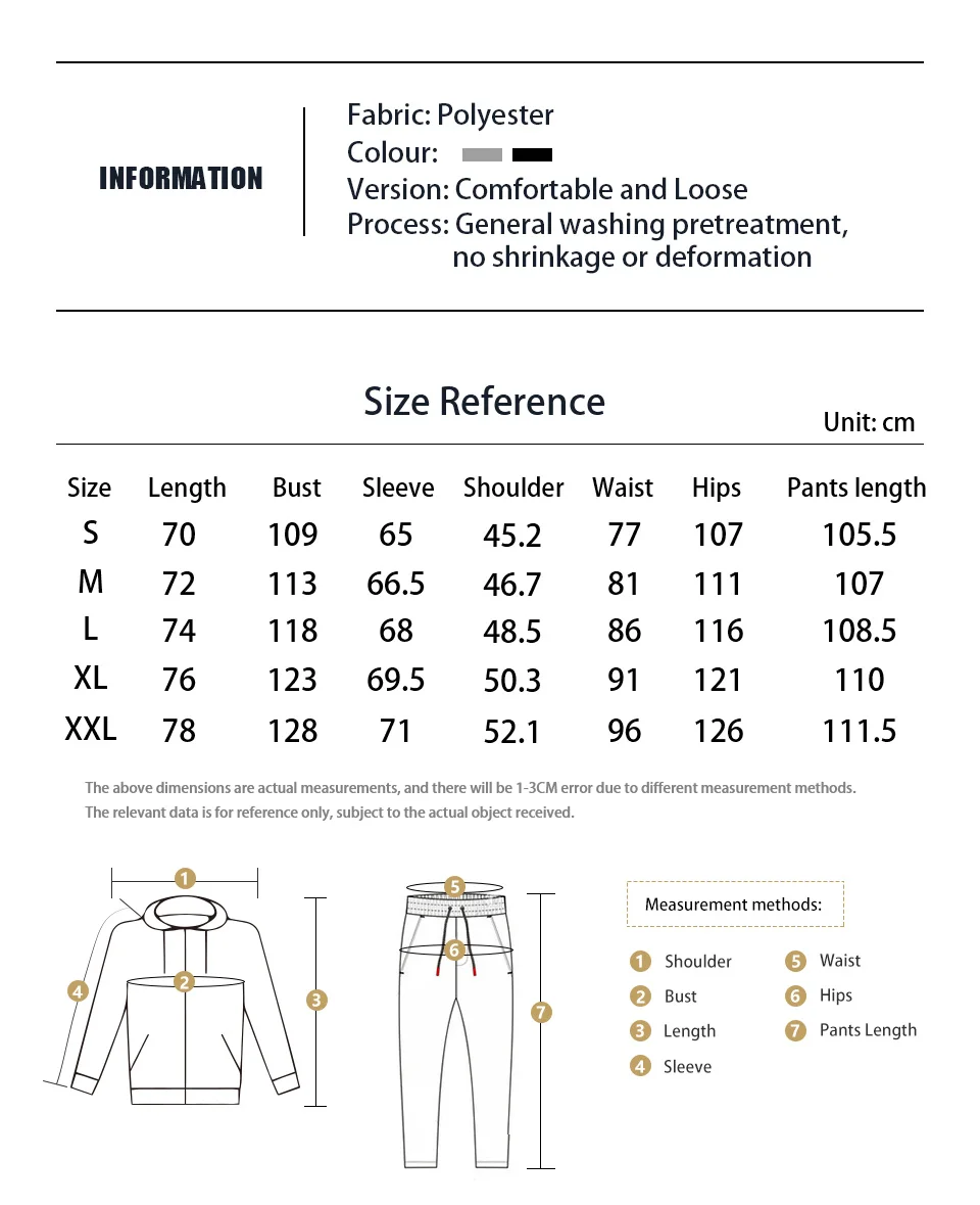 

Men Tracksuit 2020 Patchwork Sportswear Autumn Hooded Men's Jacket +Printing Drawstring SportPants 2PC Men's Sets Jogging Suit