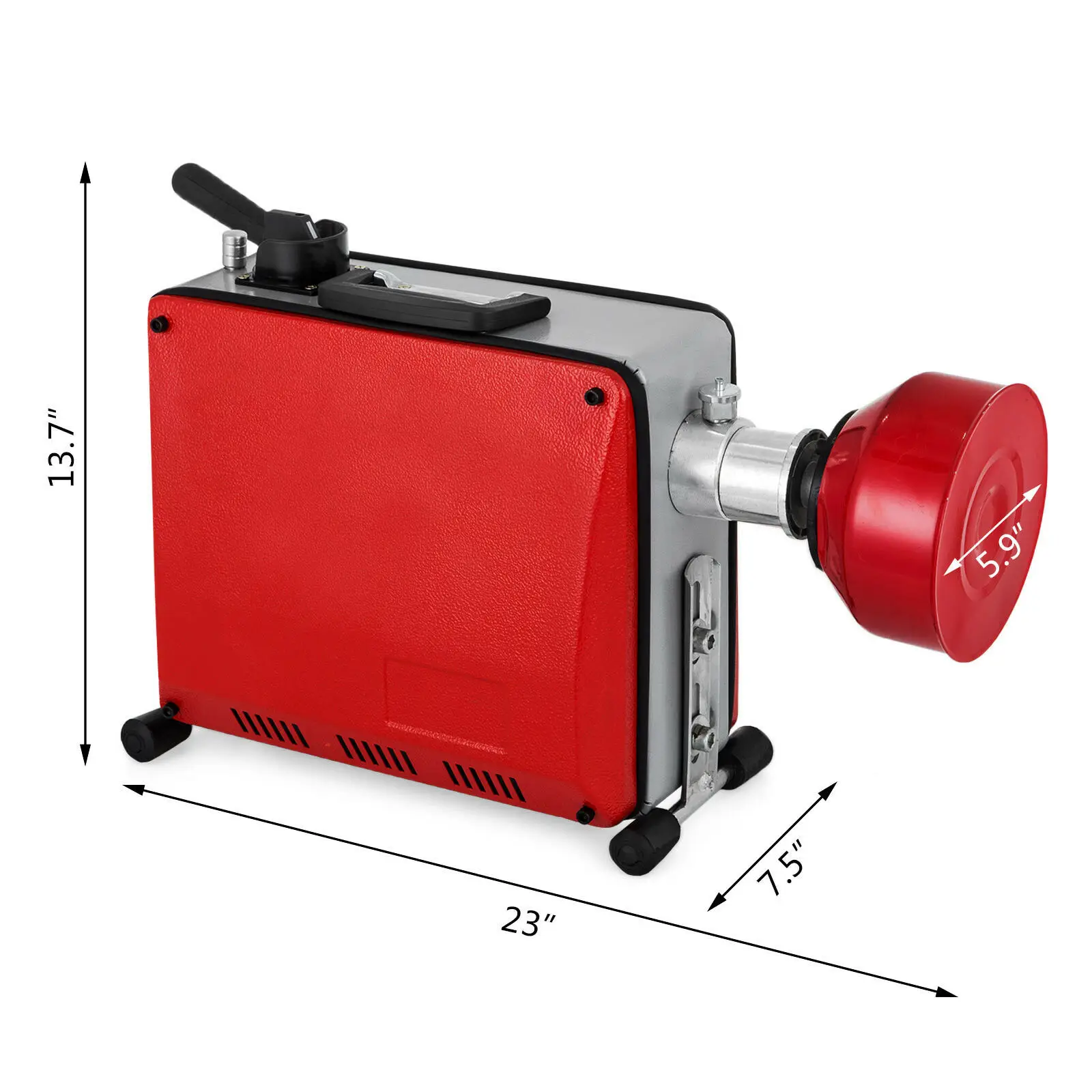 売る 送料無料パイプ洗浄機配管洗浄装置 390 ワット 12.5 メートル × 16 ミリメートル 6 メートルの X 9 ミリメートルスパイラル