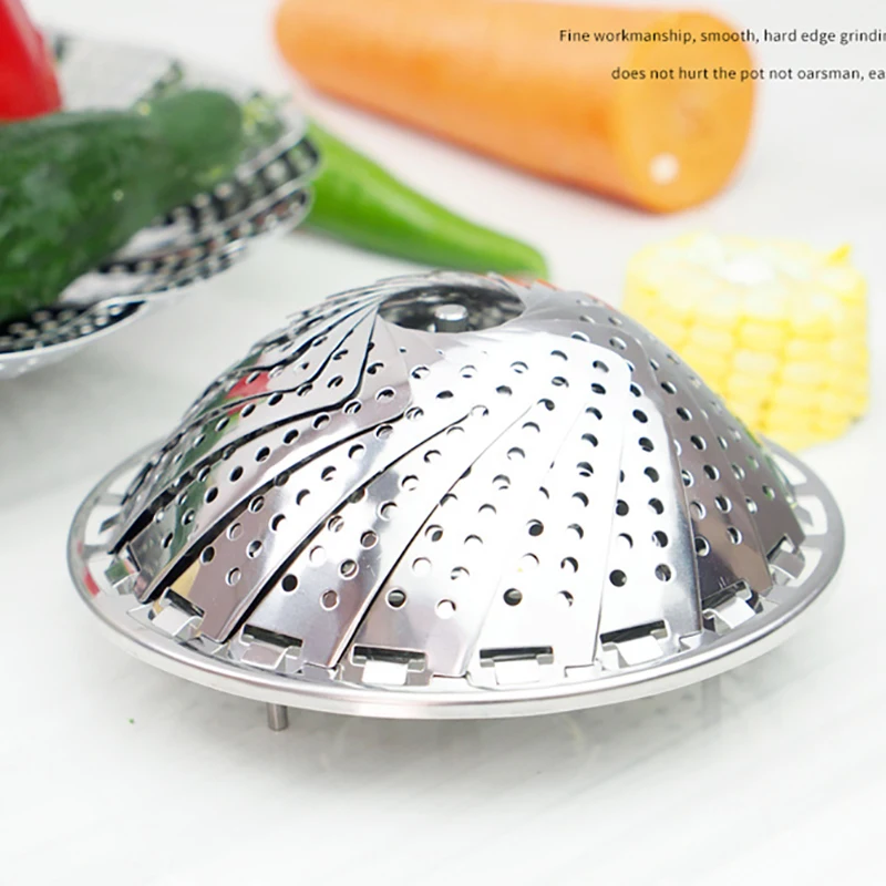 9 дюймов/11 дюймов Творческий нержавеющая посуда для пароварки отпаривания Еда